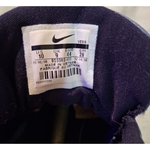 NIKE Legend React 2 Shield Men 10 Running Shoes Ocean Fog (Rare Color) - Picture 7 of 13